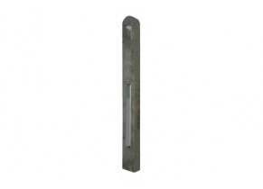 poteau beton 1 lisse 1 plaque 150 cm