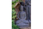 Bouddha Assis Lotus Méditation