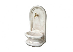 Fontaine de jardin en pierre - Ondine