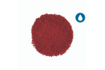 Gravier décoratif rouge carmin 2/4 mm mouillé