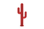 Cactus rouge déco
