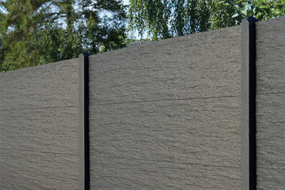 cloture ardoise beton