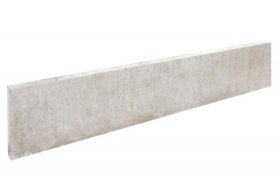 Plaque soubassement beton droite MRT LIPPI 250,5x25x3,8