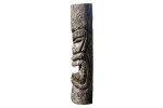 Statue Tiki Mauri cendré