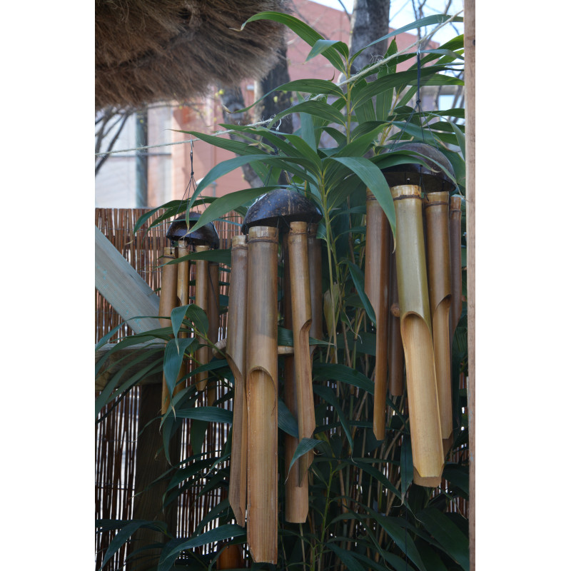 Gorgecraft Carillons éoliens de style méditerranéen Phare en bois