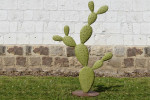 Cactus métal figuier barbarie jardin