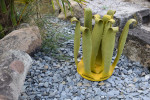 Cactus métal Agave parterre