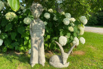 Statue jardin renard le petit prince