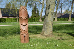 Statue Tiki Totem Toa jardin