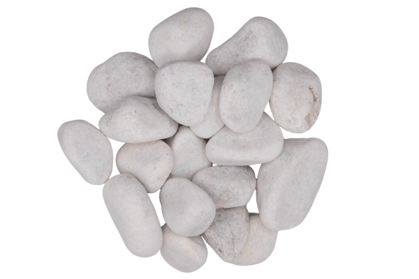 Galet marbre blanc Cristal 25/40