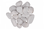 Galet marbre blanc Cristal 25/40