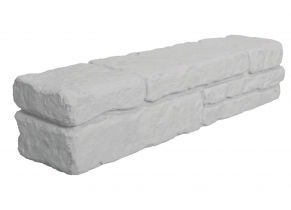 Bloc muret béton Corbières droit