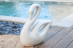 Cygne terrazzo blanc