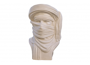 Statue visage touareg terrazzo