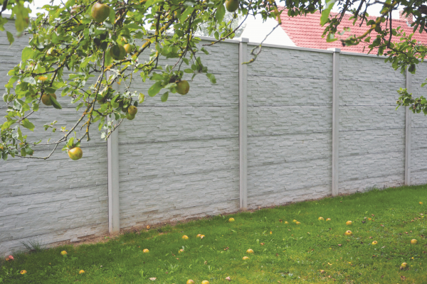 Clôture béton décorative Oyat 2 faces