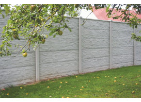 Clôture béton décorative Oyat 2 faces