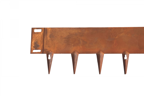 Bordure acier corten Linea 107 cm