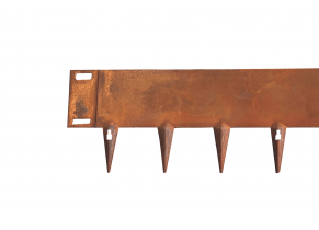 Bordure acier corten Linea 107 cm