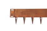 Bordure acier corten Linea 107 cm