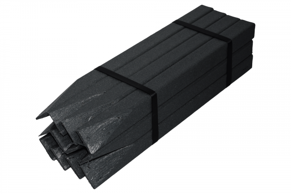 Piquet plein Recylat gris