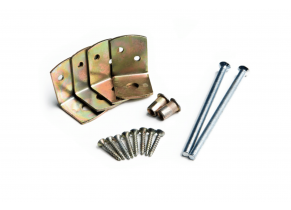 Kit 4 fixations pour panneau occultant