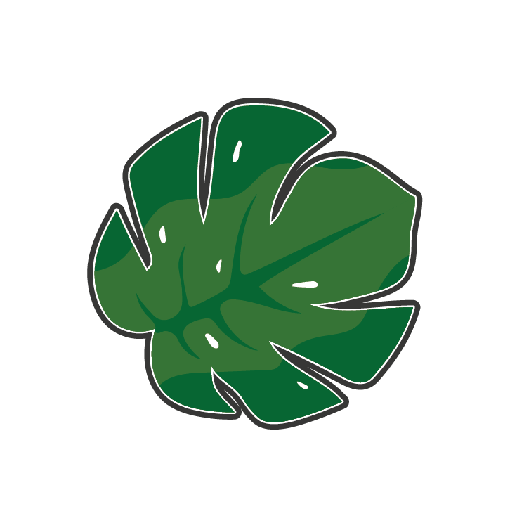 Logo feuille décoriale