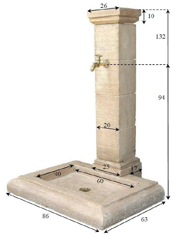 dimensions-fontaine-borne